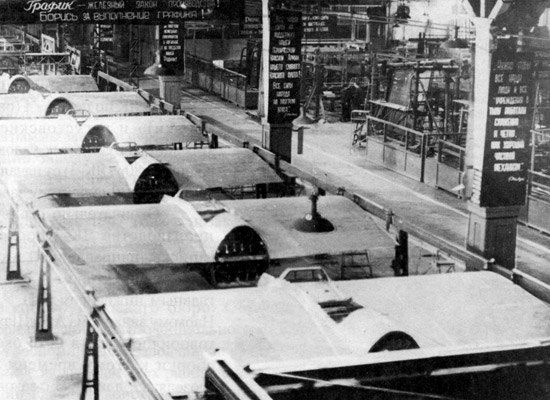 Сборка моноплана ТУ-2