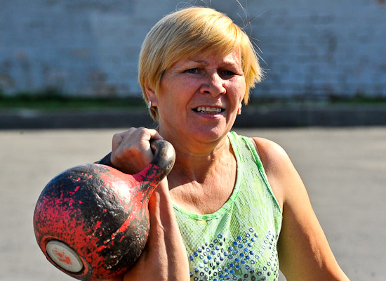 На соревнованиях