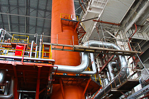 Парогазовая установка на омской ТЭЦ-3