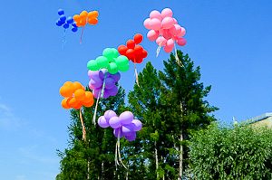 Открытие сада "Сибирь" в Омске