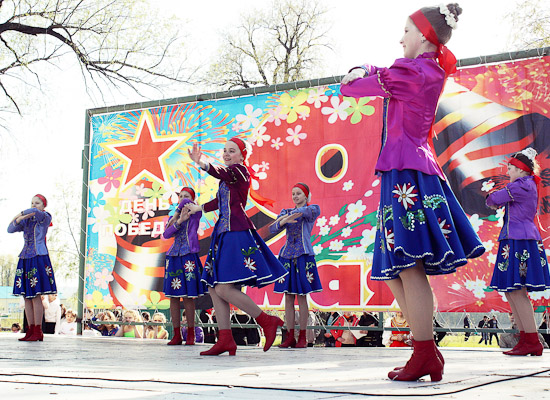 Концерт в честь Дня Победы в парке &laquo;Зелёный остров&raquo;