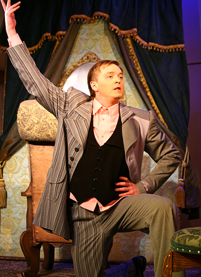 Сцена из водевиля Владимира Соллогуба &laquo;Беда от нежного сердца&raquo;