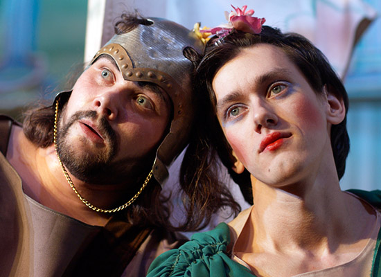 Сцена из комедии Вильяма Шекспира &laquo;Сон в летнюю ночь&raquo;