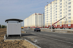 Развивается дорожная сеть мегаполиса