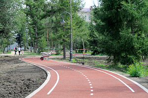 Реконструированы парки и скверы