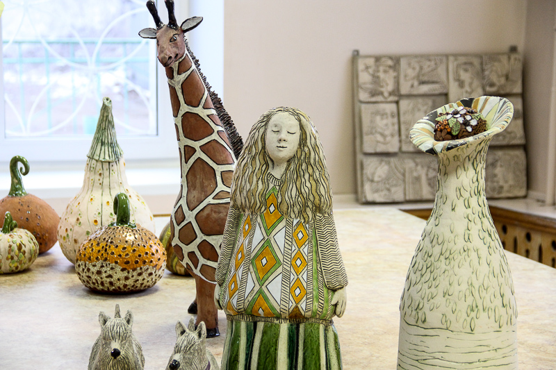 Детская школа искусств № 16 славится своим классом керамики, Омск