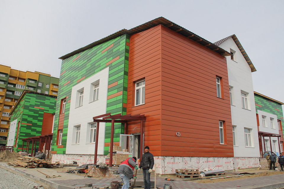 Построены детские сады