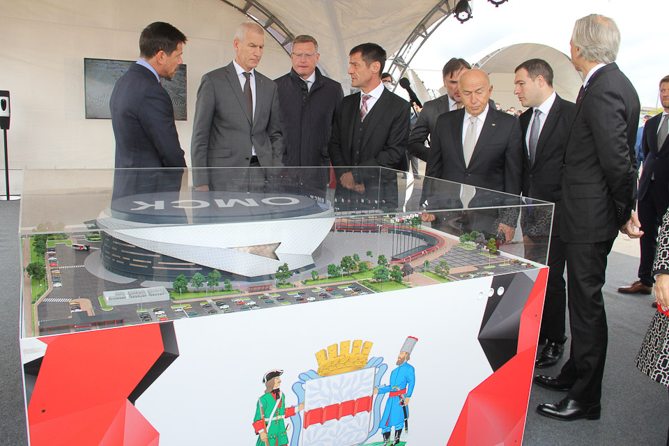 Началось строительство новой &laquo;Арены Омск&raquo;