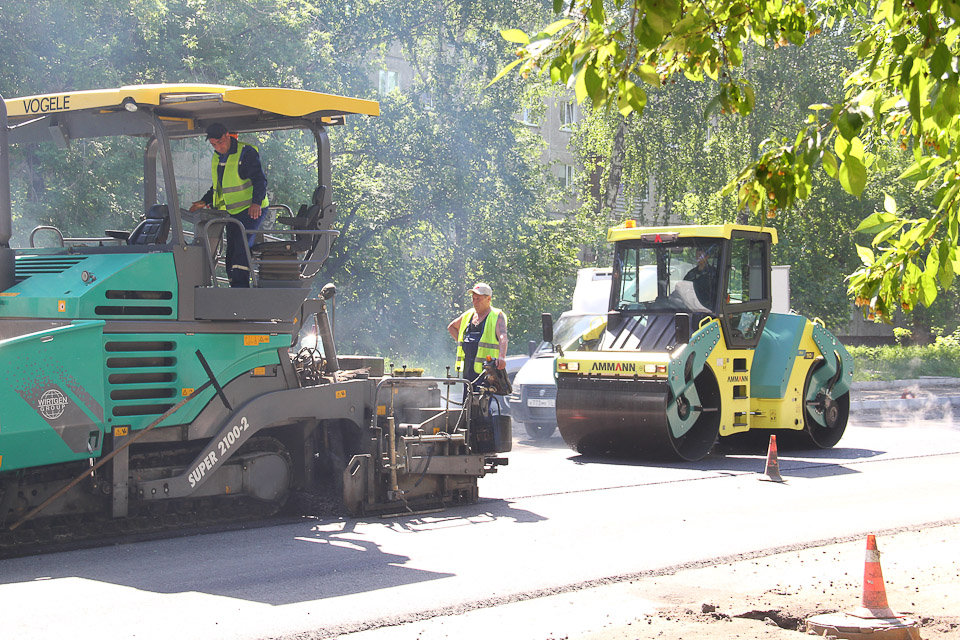 Отремонтированы дороги и тротуары