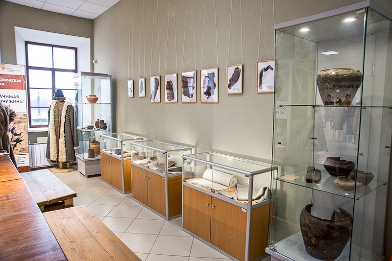 Археологическая выставка в Омской крепости