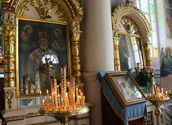 Interior of St.&nbsp;Nicolas Cossack Church