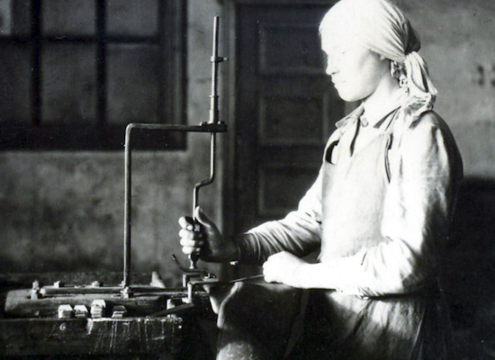 An&nbsp;einer Maschine